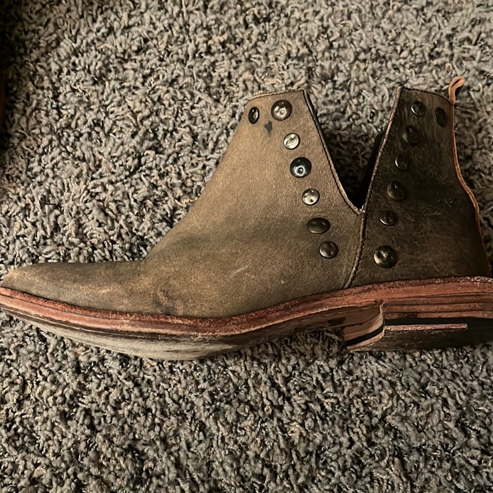 Tan Booties - image 2